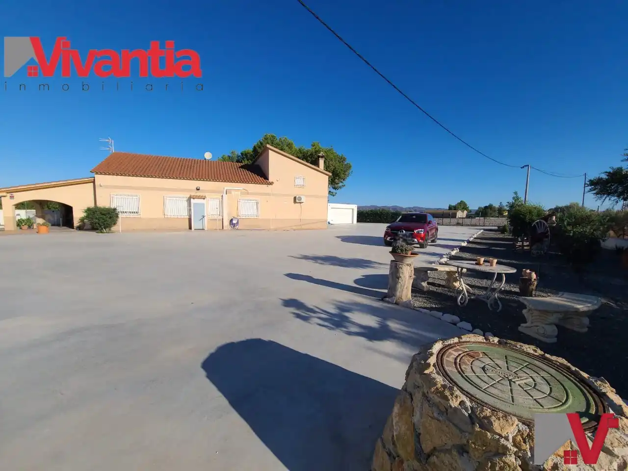 Vista exterior de Casa o chalet en venta en Puerto Lumbreras con Aire acondicionado, Jardín privado y Terraza