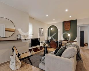 Sala d'estar de Apartament de lloguer en  Barcelona Capital amb Aire condicionat, Calefacció i Terrassa