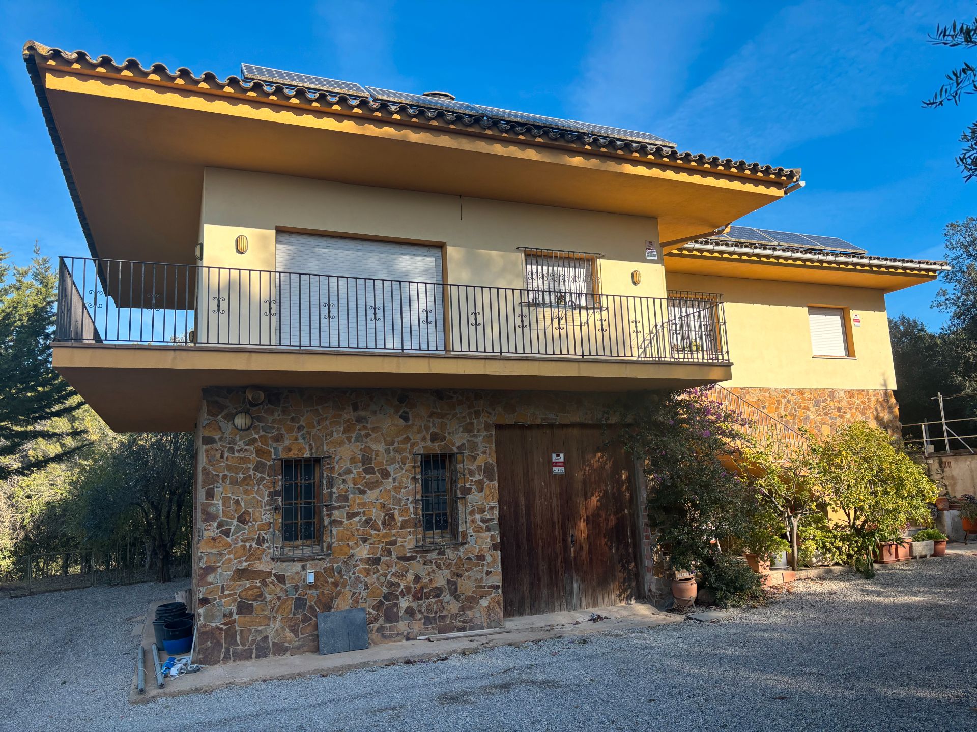 Exterior view of House or chalet for sale in Saus, Camallera i Llampaies  with Heating, Private garden and Balcony