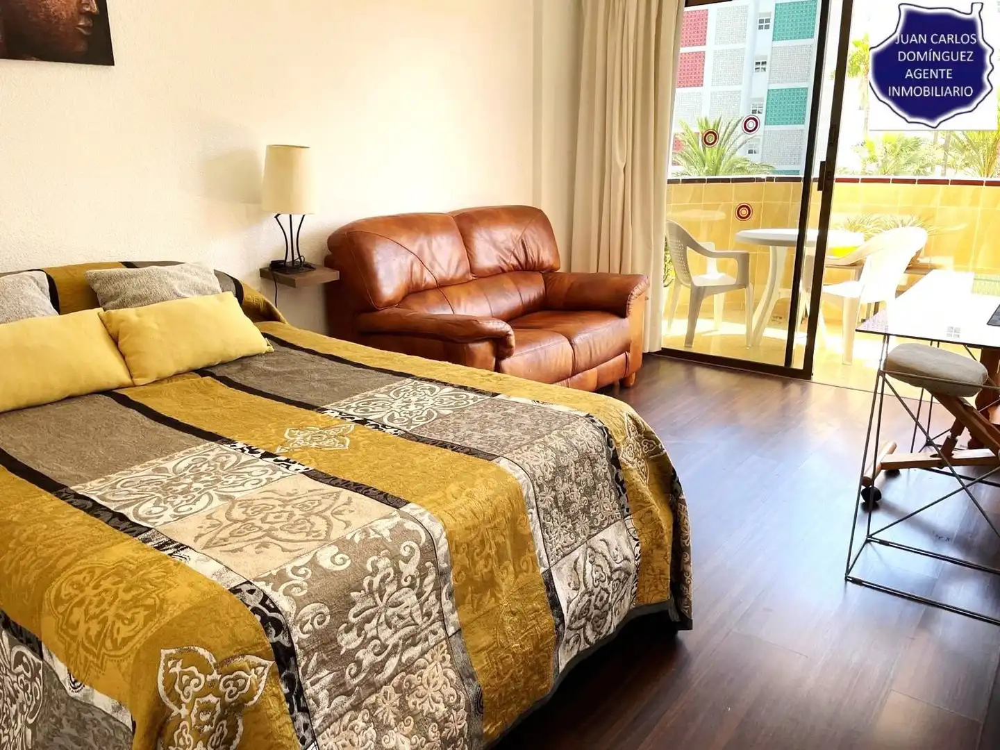 Habitación de Apartamento de alquiler en San Bartolomé de Tirajana con Terraza, Amueblado y Piscina comunitaria