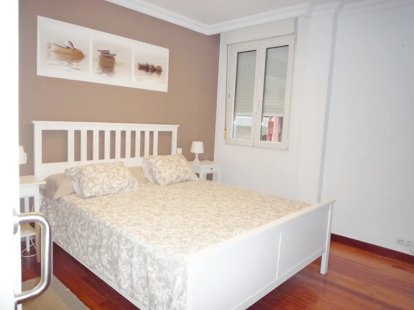 Bedroom of Flat for rent in Santander  with Heating and Furnished