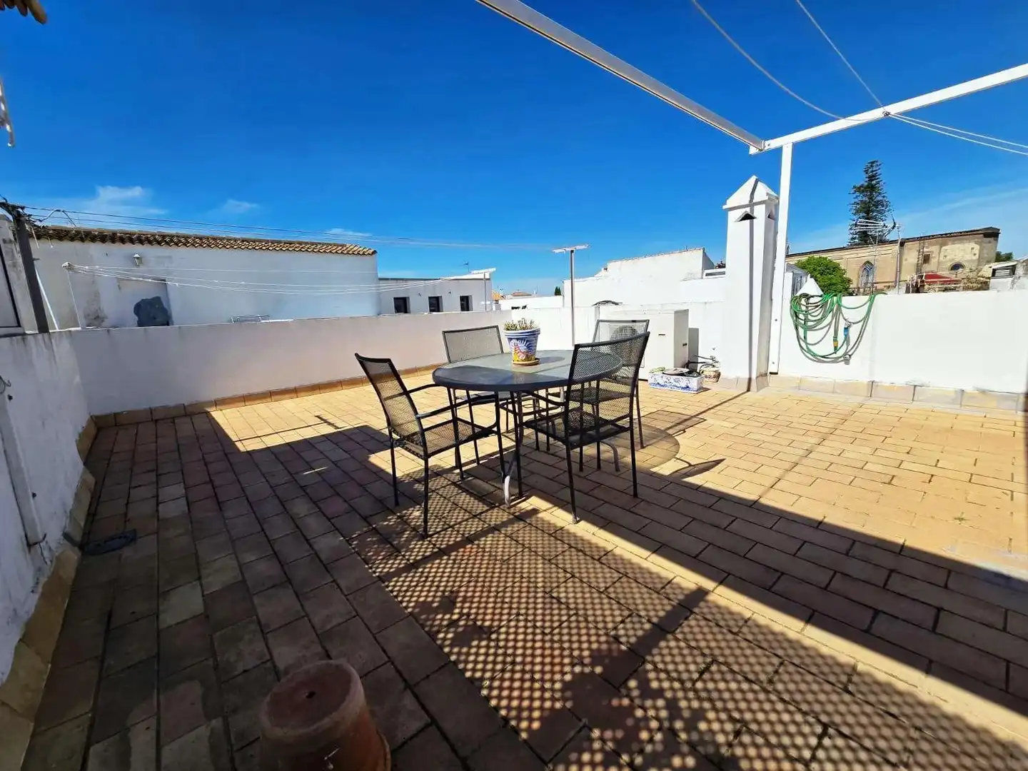Terrassa de Casa o xalet en venda en Castilleja de la Cuesta amb Aire condicionat, Terrassa i Balcó