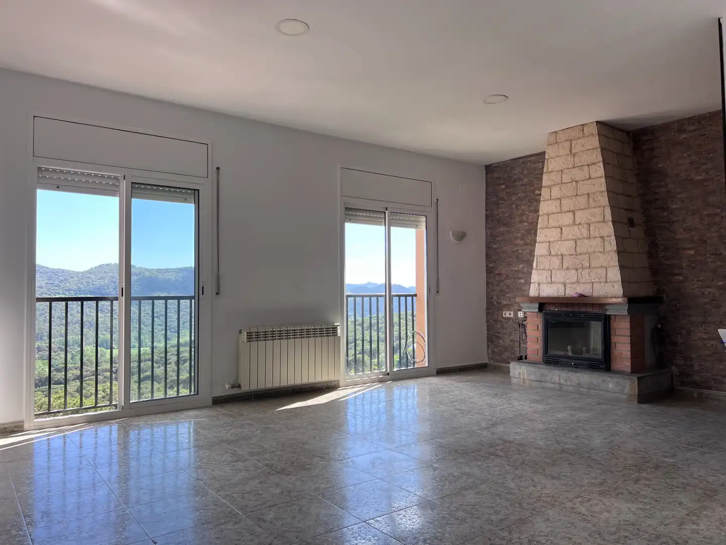 Sala de estar de Casa o chalet en venta en Dosrius con Aire acondicionado, Calefacción y Jardín privado