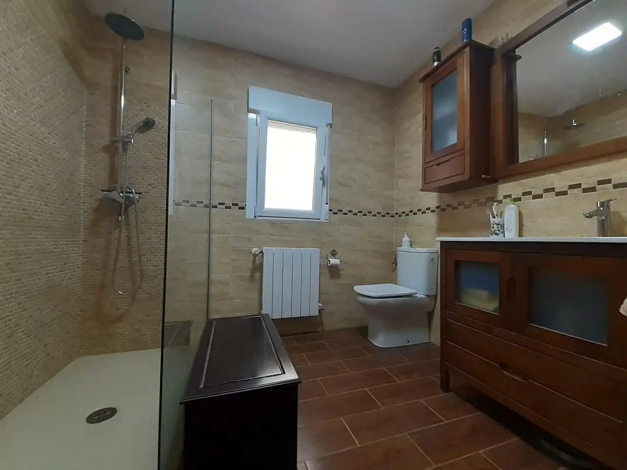 Bathroom of Houses for sale in Albacete  with Heating, Storage room and Swimming Pool