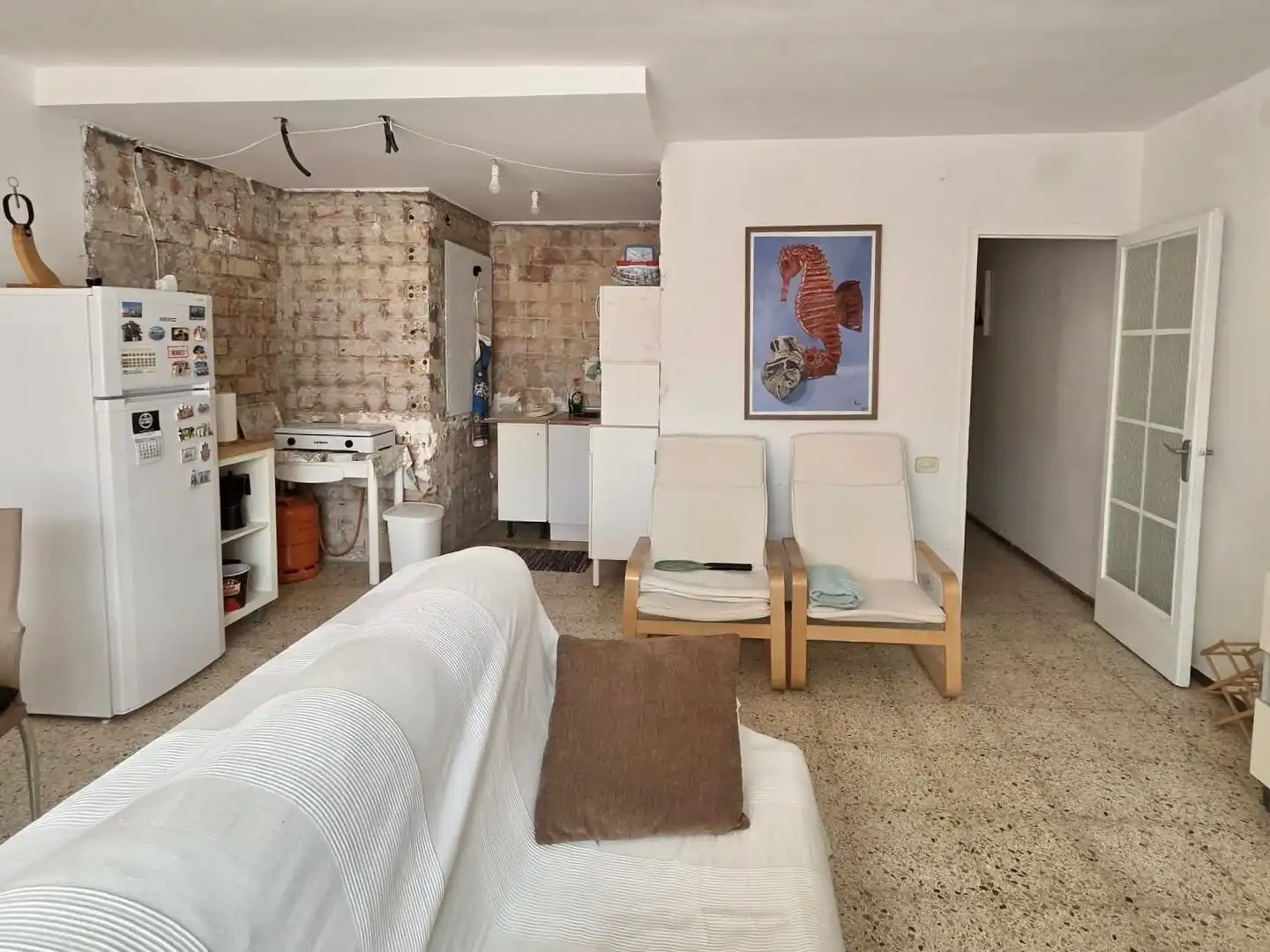 Sala de estar de Piso en venta en Cunit con Aire acondicionado, Calefacción y Terraza