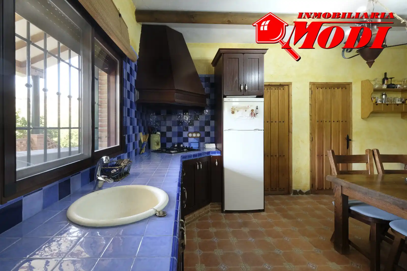Cocina de Finca rústica en venta en Villamena con Jardín privado y Terraza