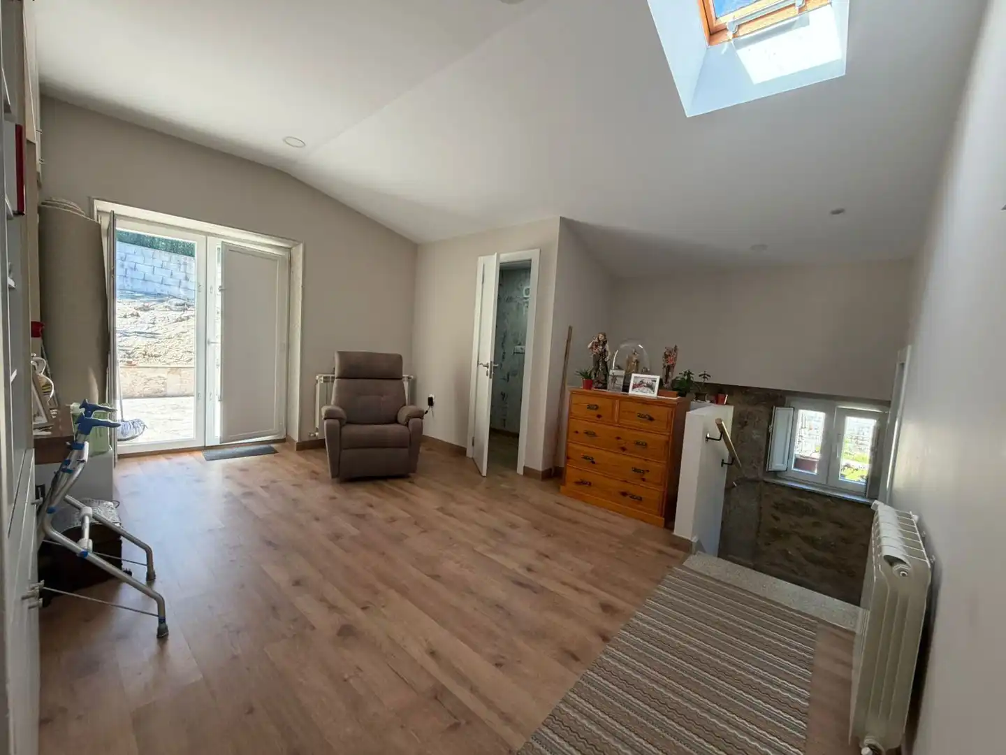 Sala de estar de Casa o chalet de alquiler en A Laracha   con Calefacción, Terraza y Trastero