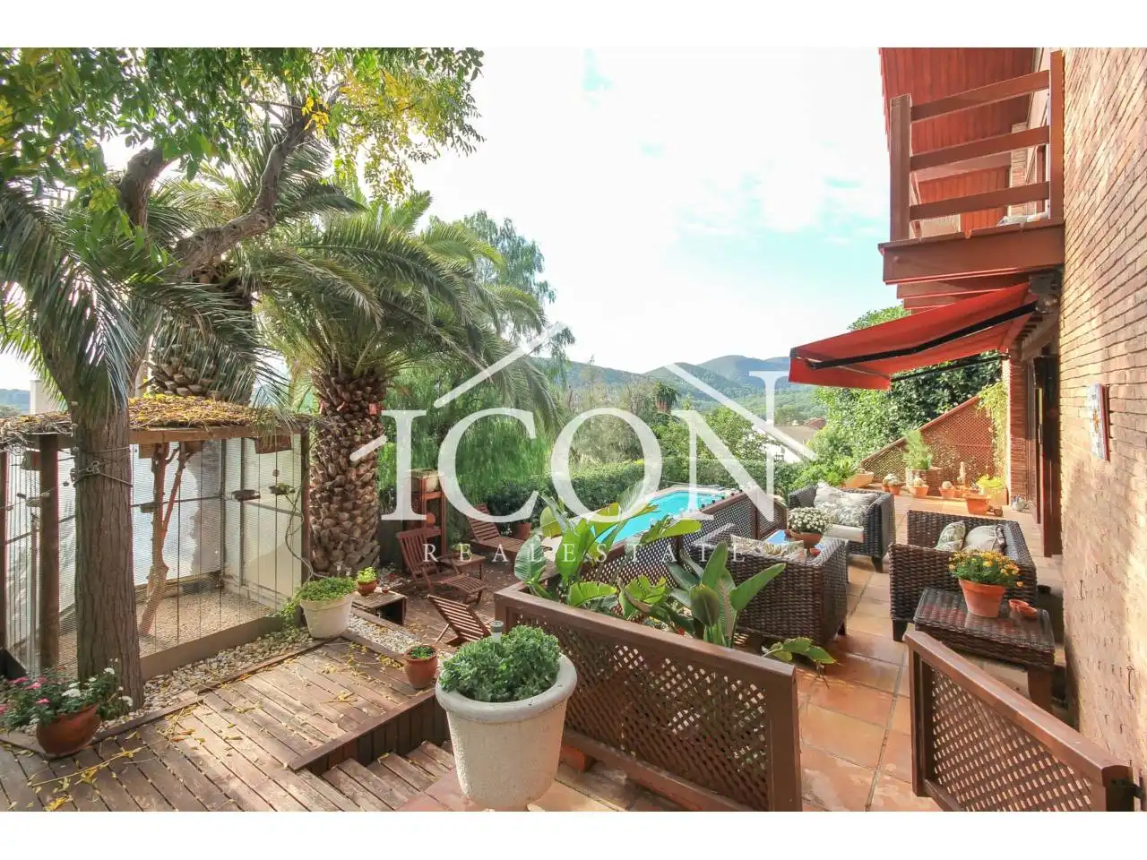 Jardín de Casa o chalet en venta en Gavà con Aire acondicionado, Jardín privado y Parquet