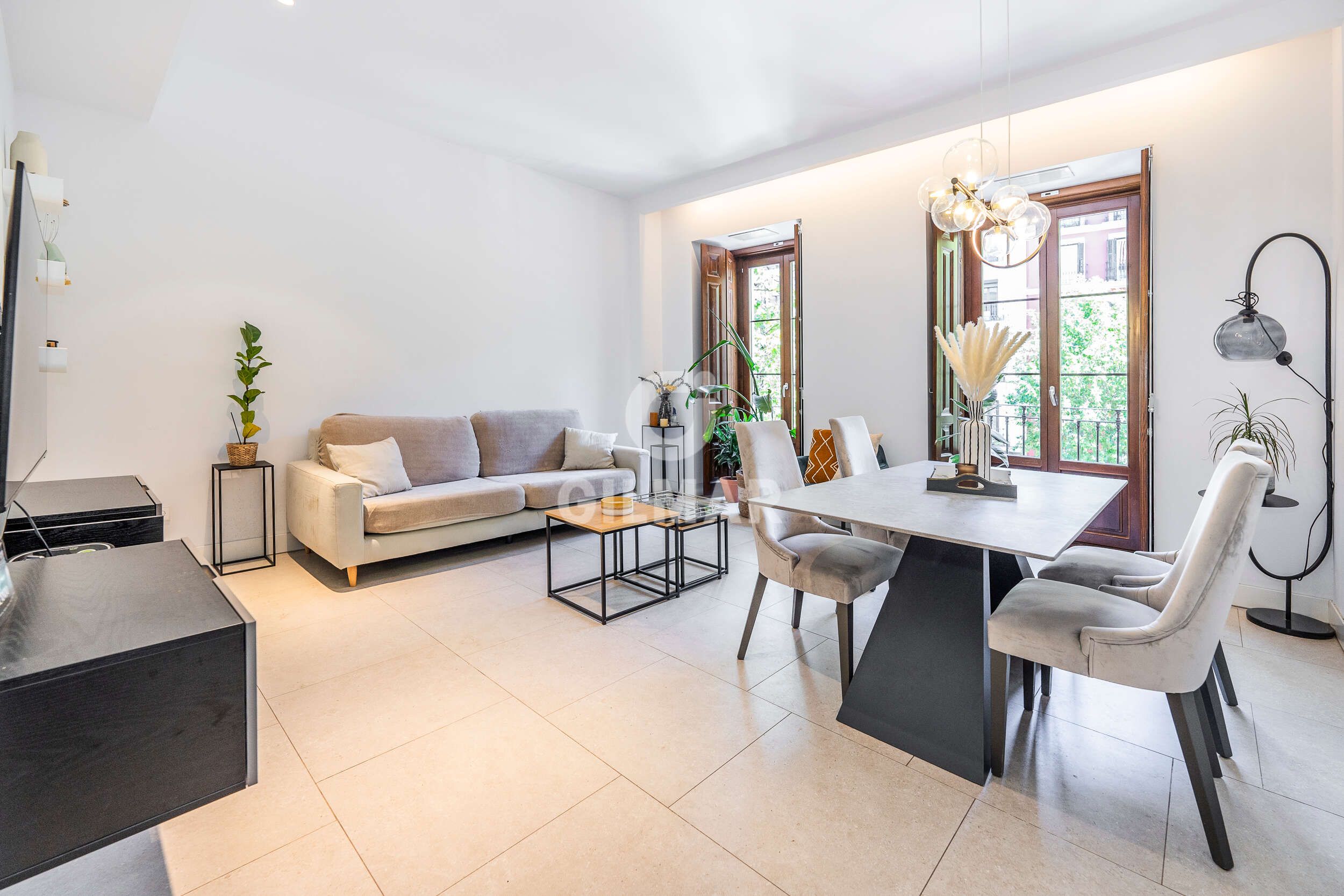 Sala de estar de Piso en venta en  Madrid Capital con Calefacción