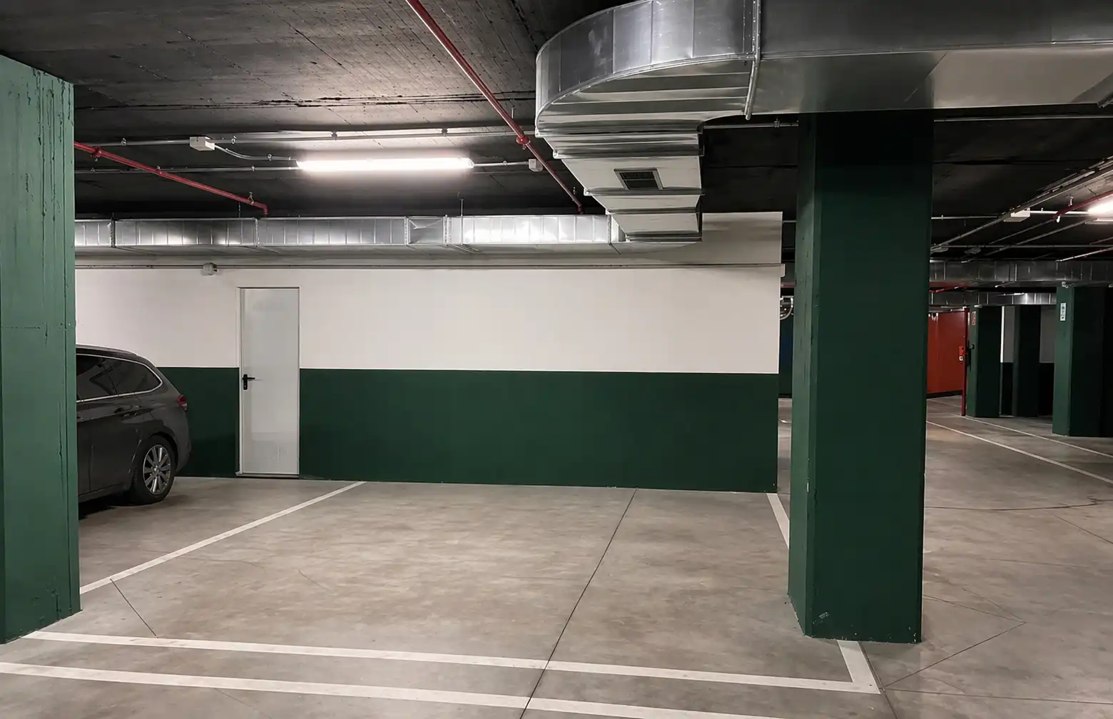 Parking of Flat for sale in Málaga  with Air Conditioner, Heating and Oven