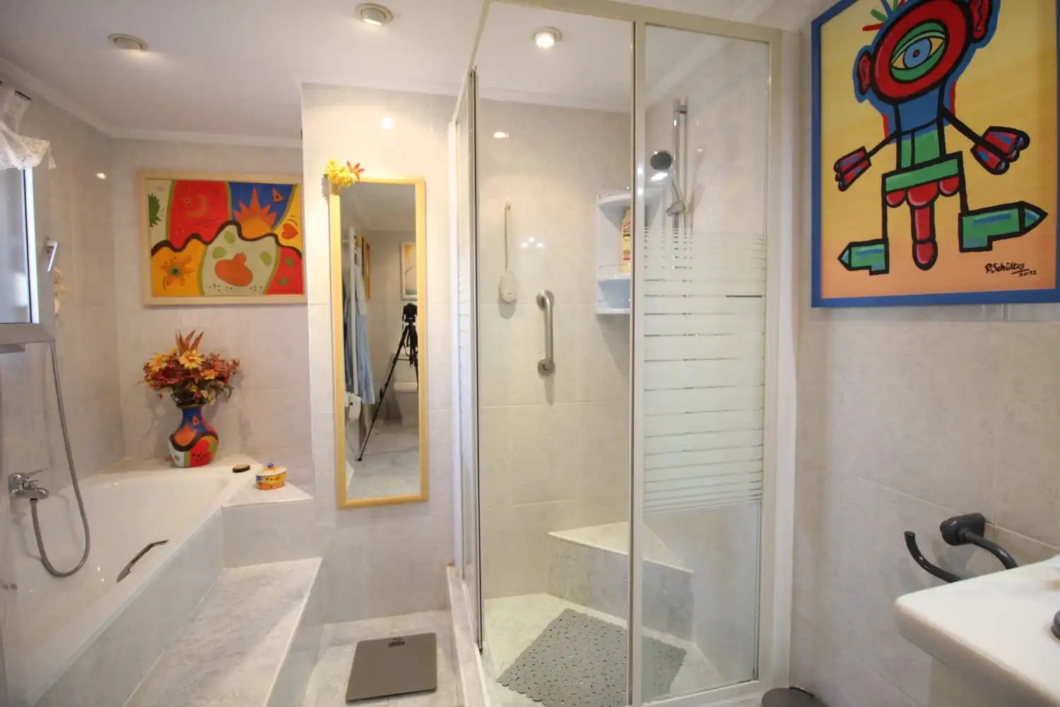 Baño de Casa o chalet en venta en Almenara con Aire acondicionado, Calefacción y Jardín privado