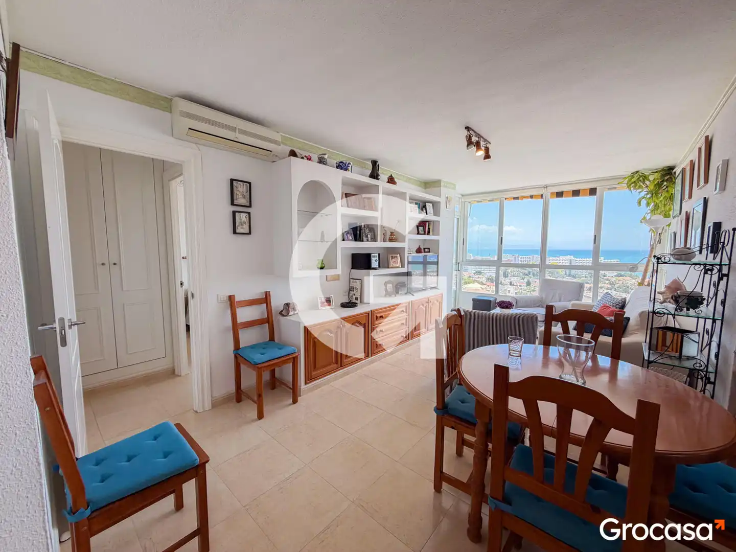 Comedor de Piso en venta en Benalmádena con Aire acondicionado, Jardín privado y Terraza