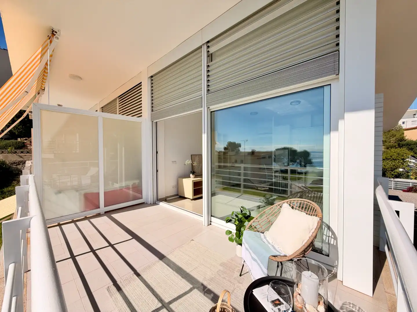 Terrace of Flat for sale in Almadrava - Canyelles - Puig-Rom