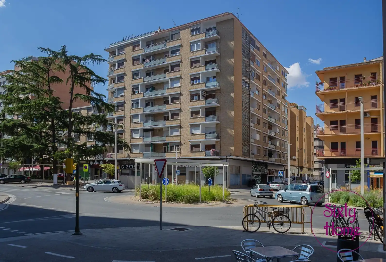 Vista exterior de Pis en venda en Huesca amb Aire condicionat, Calefacció i Parquet