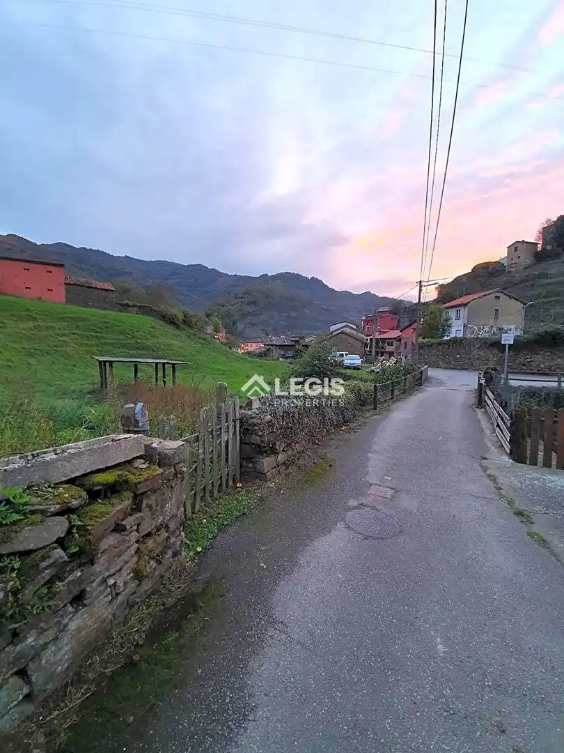 Vista exterior de Casa o chalet en venta en Aller con Terraza