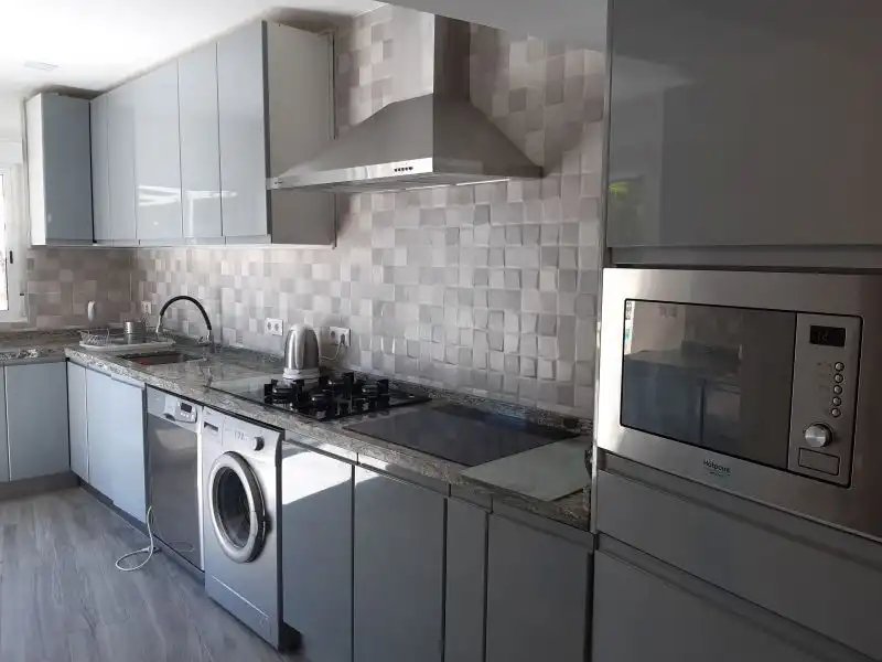 Cuina de Casa o xalet en venda en Mijas amb Aire condicionat, Jardí privat i Terrassa