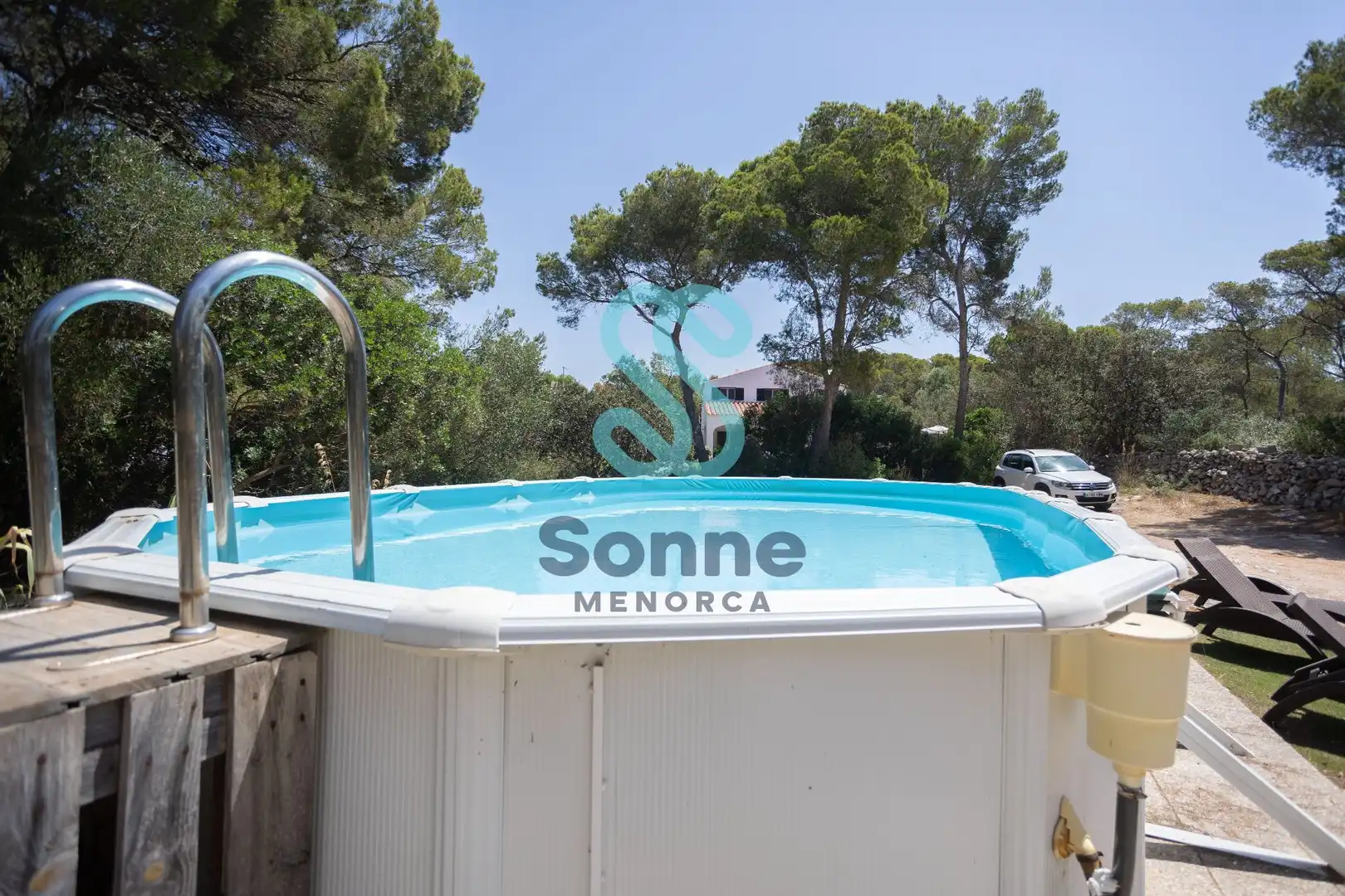 Piscina de Casa o xalet en venda en Ferreries amb Jardí privat, Terrassa i Piscina