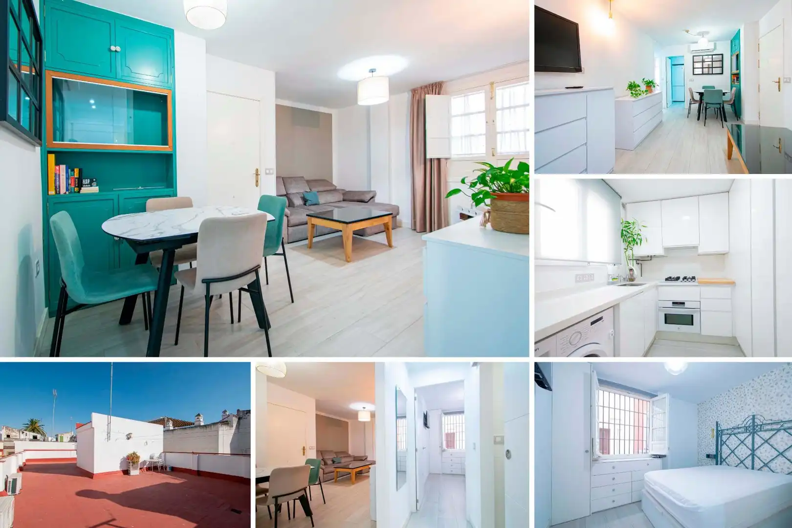 Exterior view of Flat for sale in Sevilla  with Air Conditioner