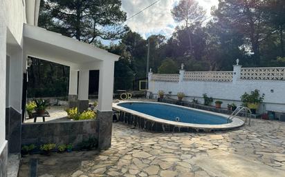 Swimming pool of House or chalet for sale in Querol  with Private garden, Terrace and Storage room