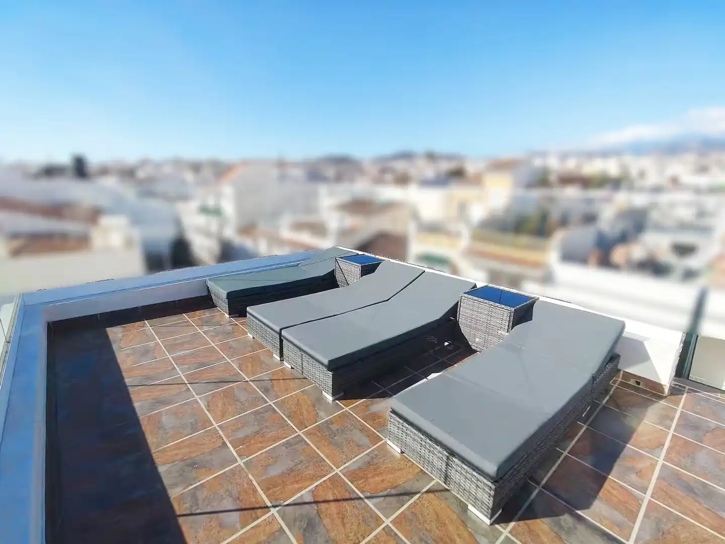 Terrasse von Maisonette zum Verkauf in Nerja mit Klimaanlage, Terrasse und Möbliert