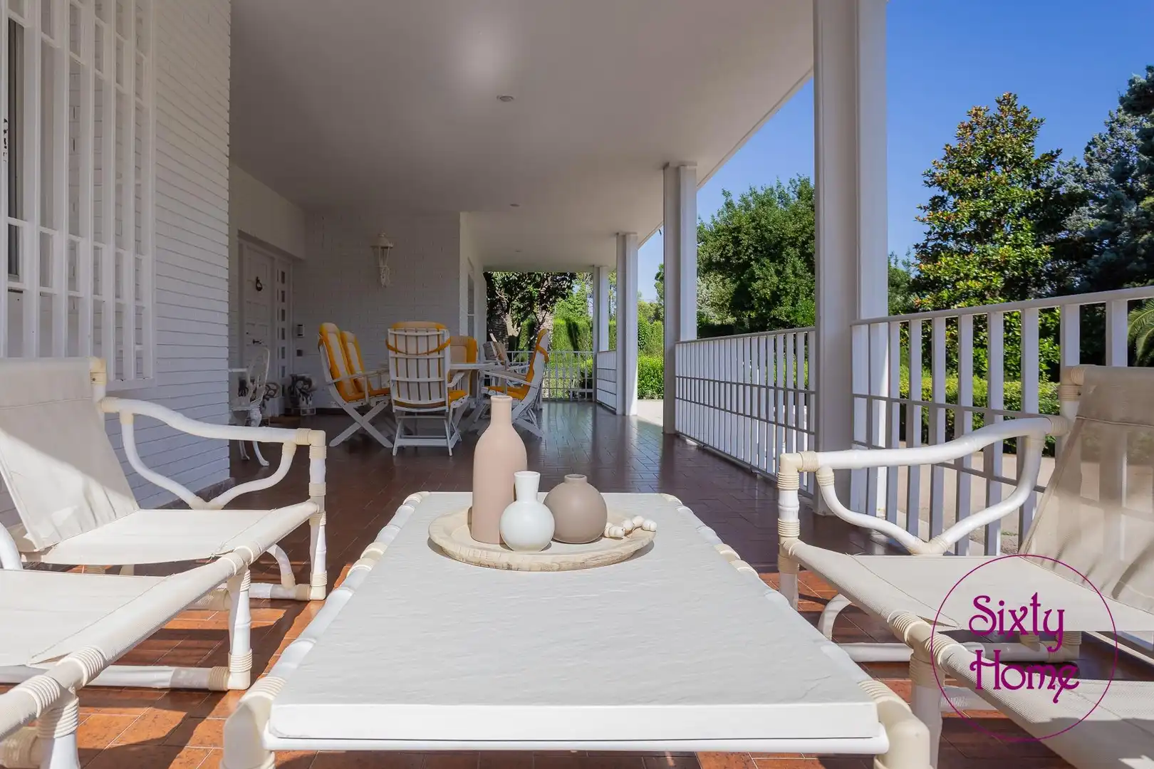 Terrassa de Casa o xalet en venda en Zaragoza amb Aire condicionat, Calefacció i Jardí privat