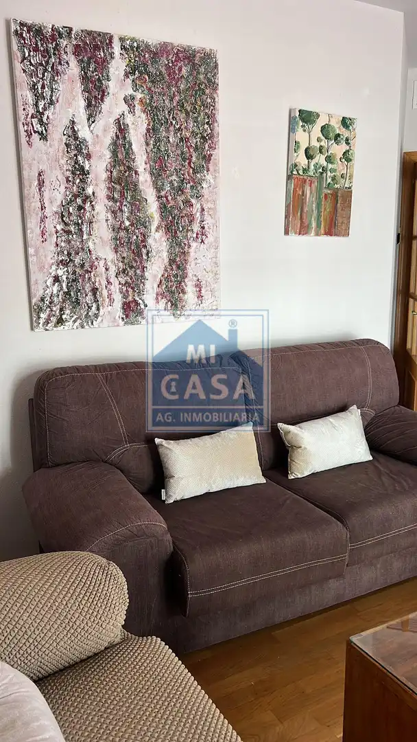 Sala de estar de Apartamento de alquiler en Mérida con Aire acondicionado, Calefacción y Terraza