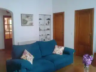 Sala de estar de Piso de alquiler con opción a compra en  Palma de Mallorca con Aire acondicionado, Terraza y Amueblado