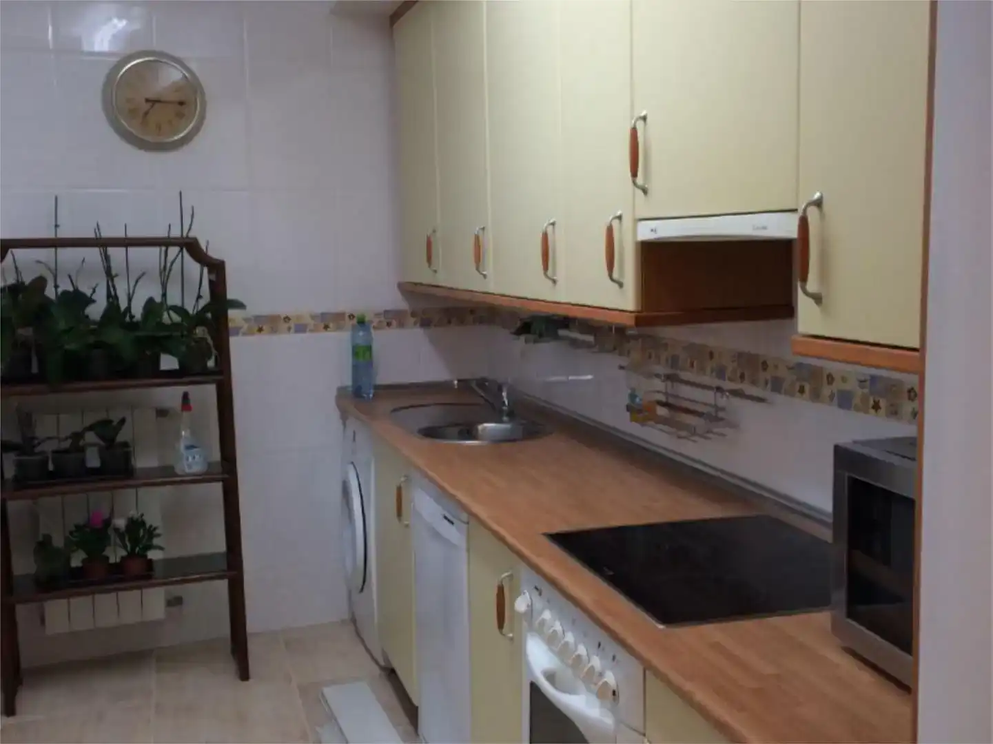 Küche von Wohnung zur Miete in  Zaragoza Capital mit Klimaanlage