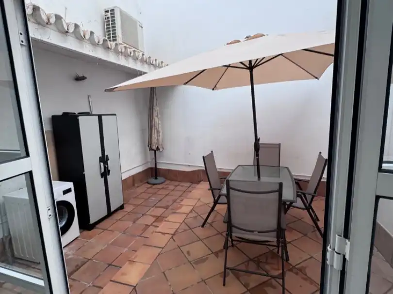 Terrace of Flat for rent in Sevilla  with Air Conditioner, Terrace and Furnished