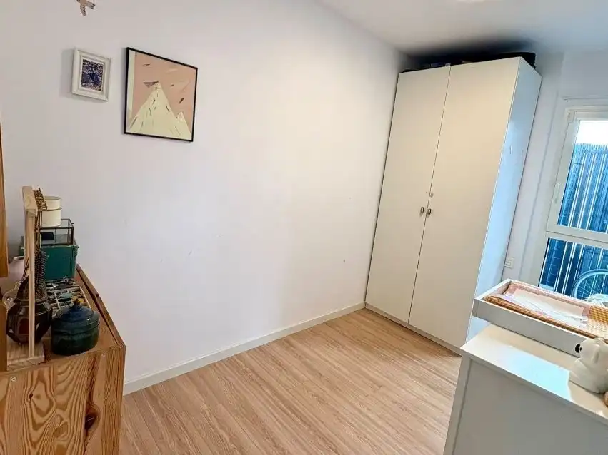 Schlafzimmer von Wohnung zum Verkauf in  Barcelona Capital mit Klimaanlage und Terrasse