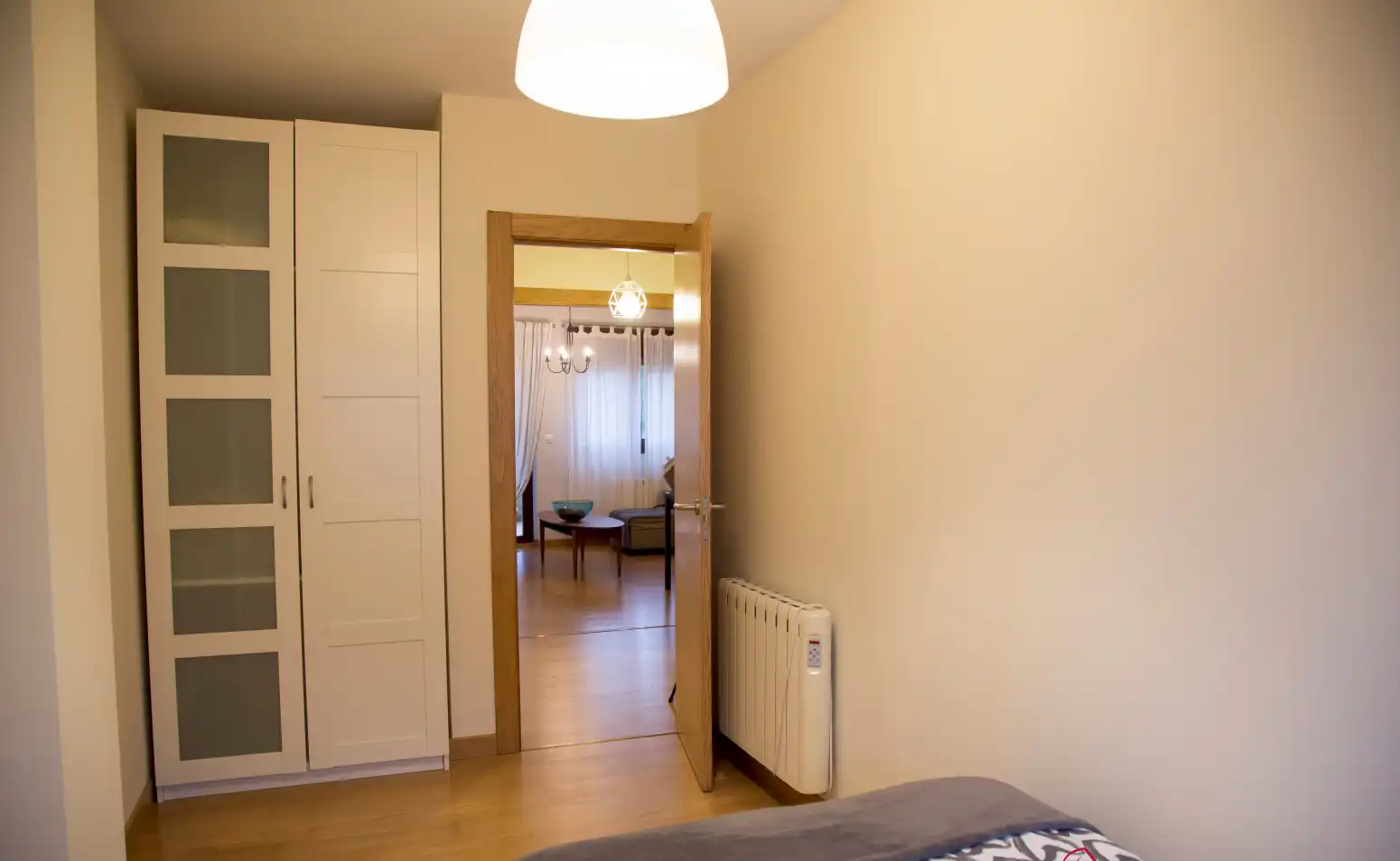 Bedroom of Flat for sale in Rionansa  with Heating, Private garden and Parquet flooring