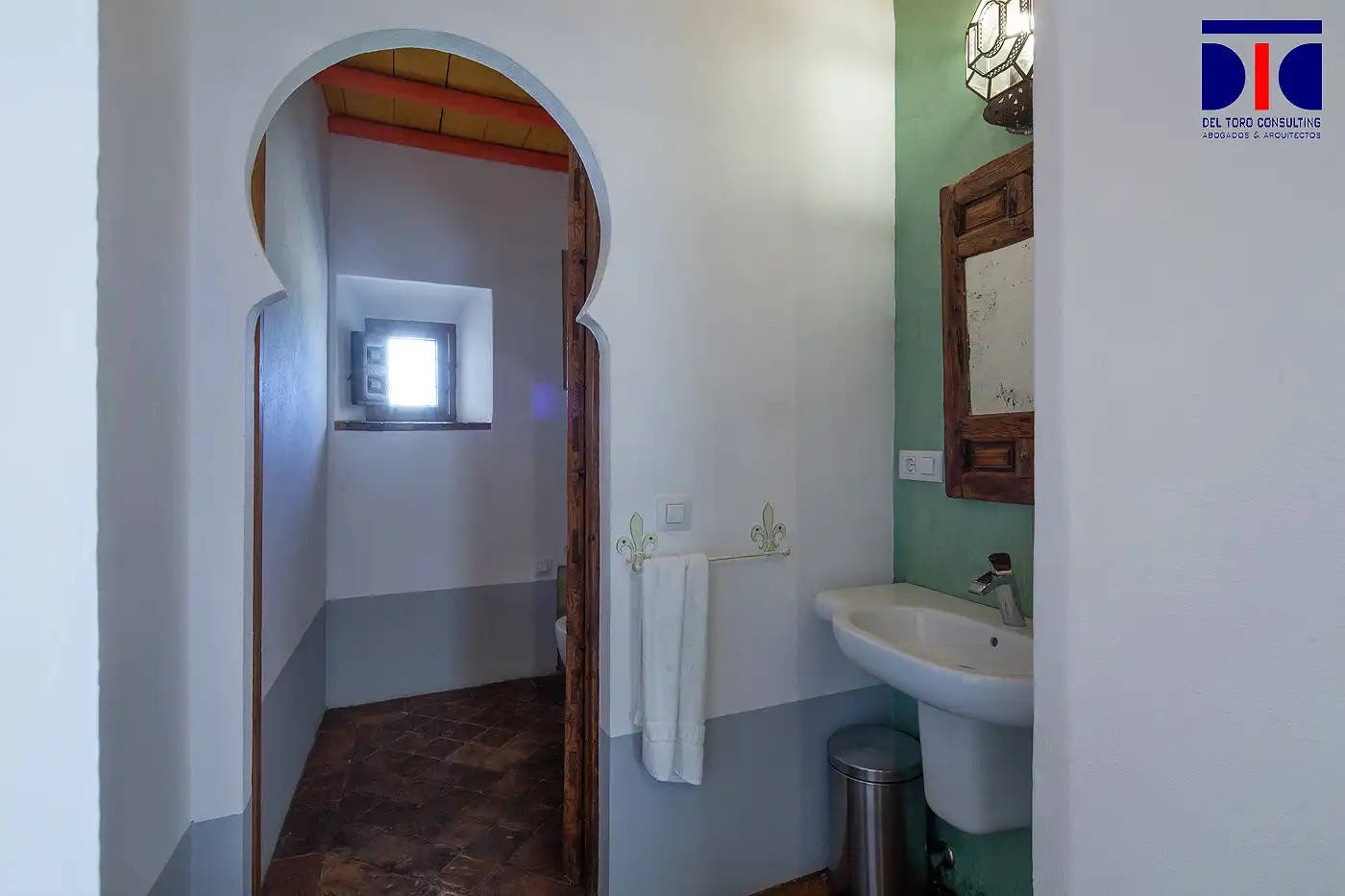 Baño de Finca rústica en venta en Carmona con Aire acondicionado, Calefacción y Jardín privado