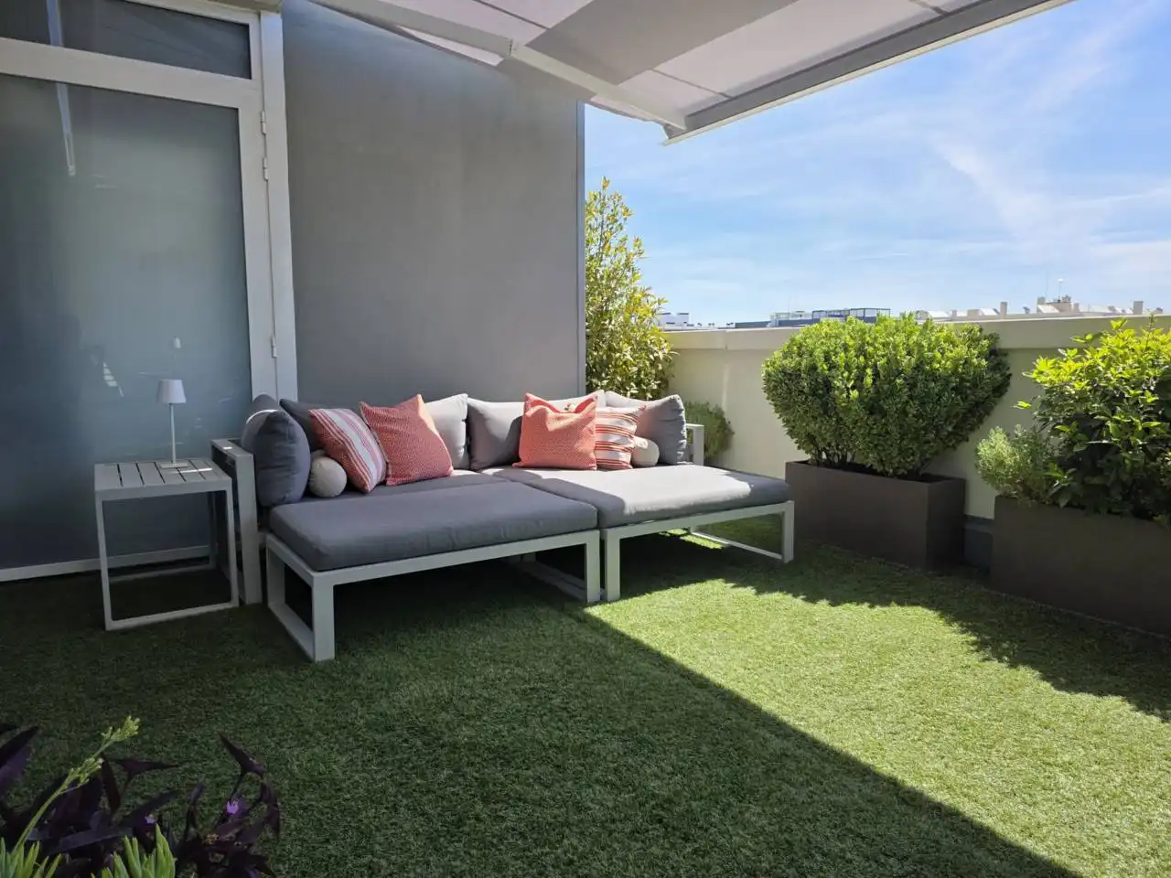 Terrace of Attic for sale in Zaragoza  with Air Conditioner, Heating and Parquet flooring