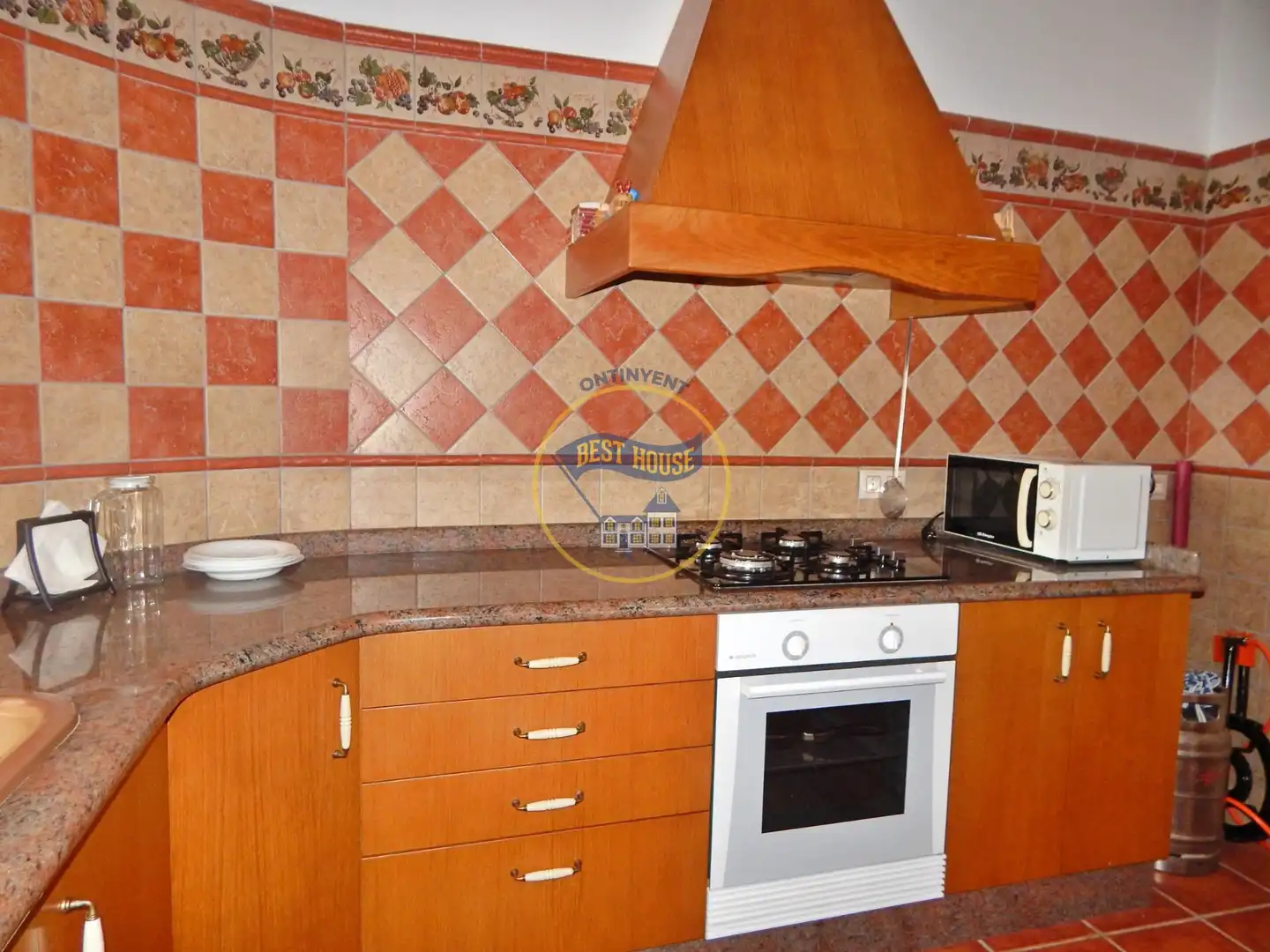 Cocina de Casa o chalet en venta en Llutxent con Calefacción, Jardín privado y Trastero