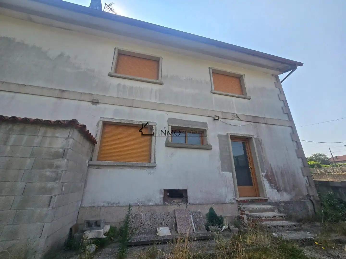 Vista exterior de Casa o xalet en venda en Pontevedra Capital  amb Calefacció, Jardí privat i Terrassa