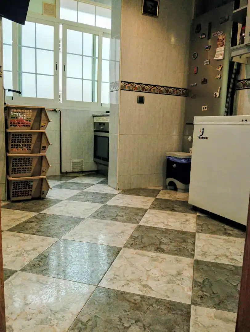 Kitchen of Flat for sale in Alcorcón  with Air Conditioner, Heating and Private garden