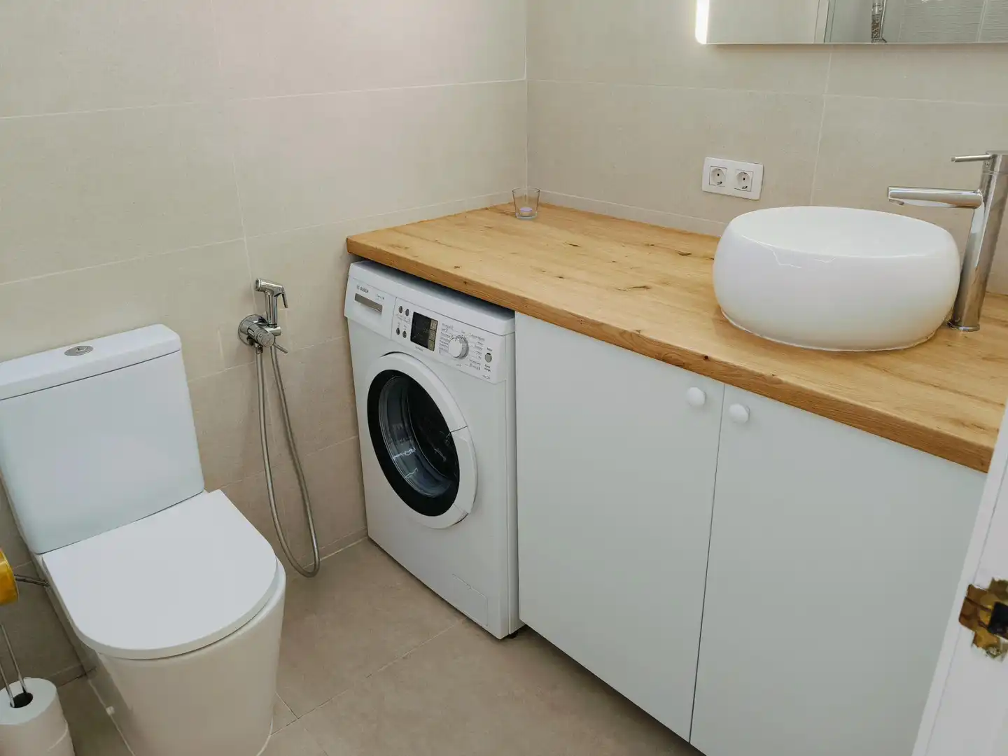 Bany de Apartament en venda en La Matanza de Acentejo amb Moblat, Balcó i Piscina comunitària