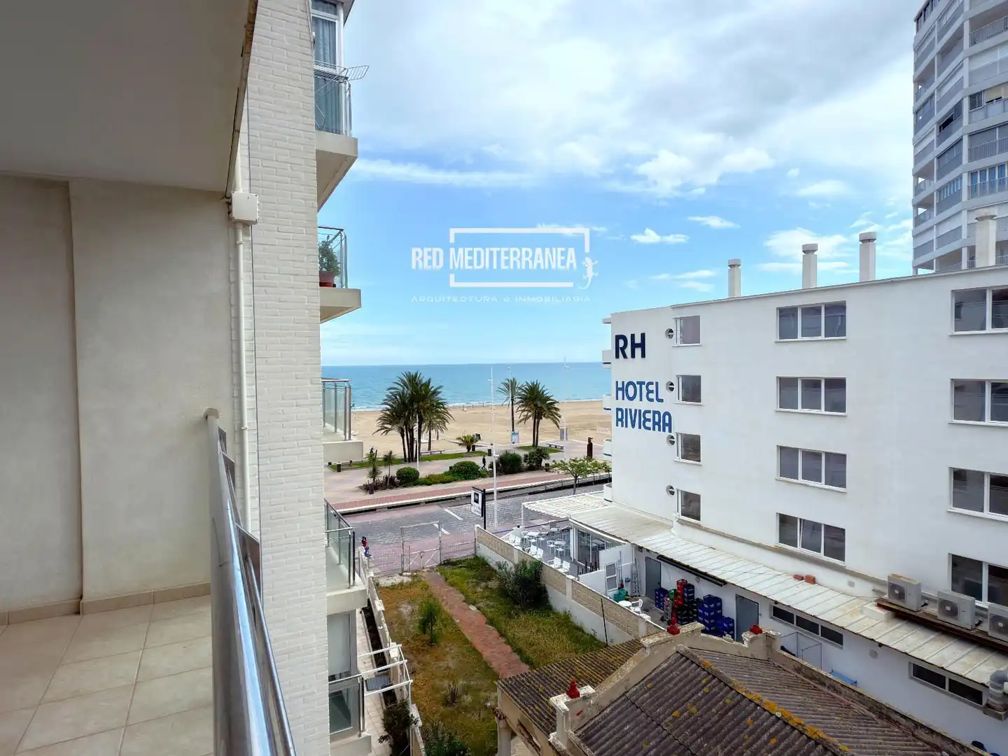 Außenansicht von Wohnungen zum Verkauf in Gandia mit Klimaanlage, Heizung und Terrasse