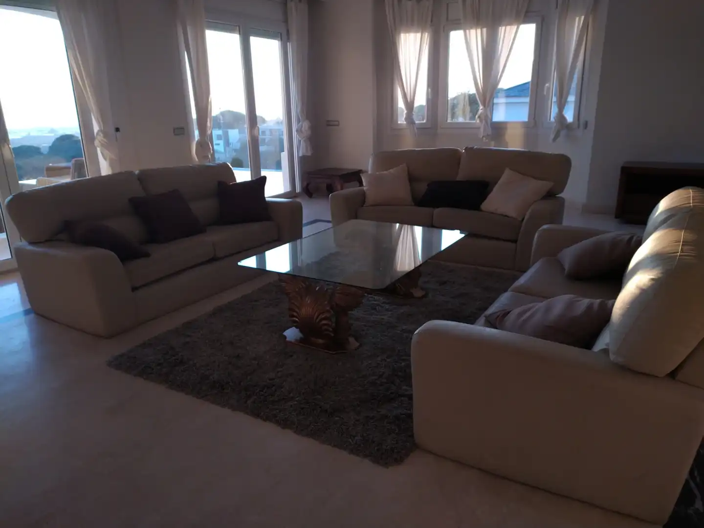 Sala de estar de Casa o chalet de alquiler en Cabrils con Aire acondicionado, Calefacción y Jardín privado