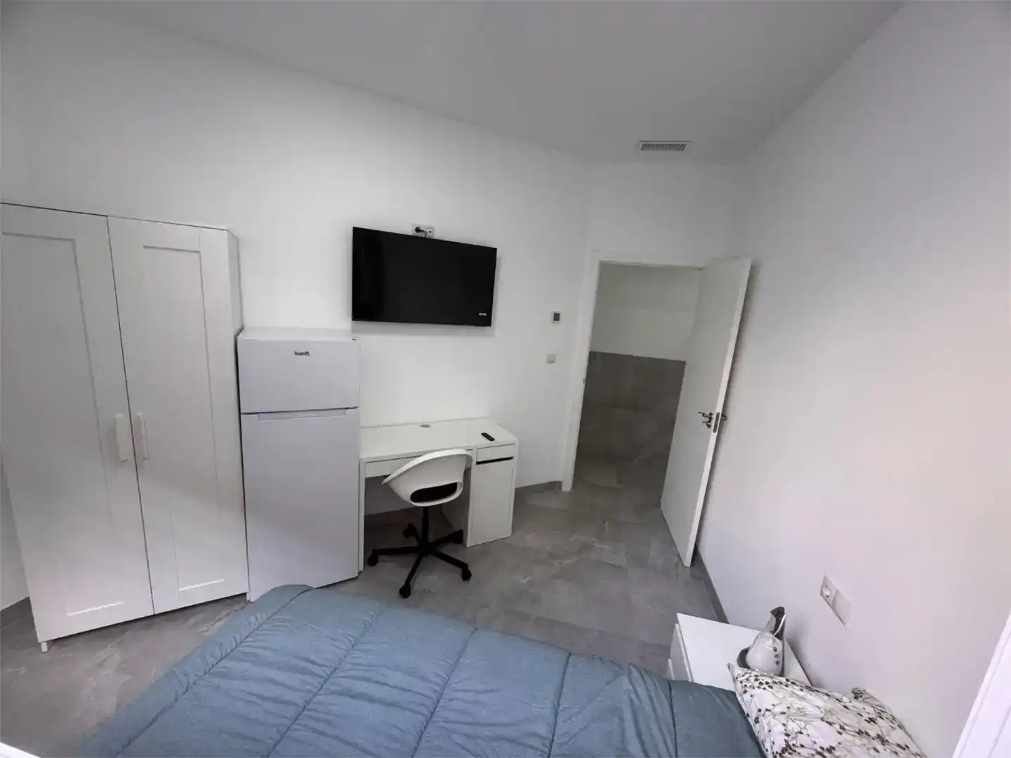Schlafzimmer von Erdgeschoss zur untervermieten in Elche / Elx mit Klimaanlage und Möbliert