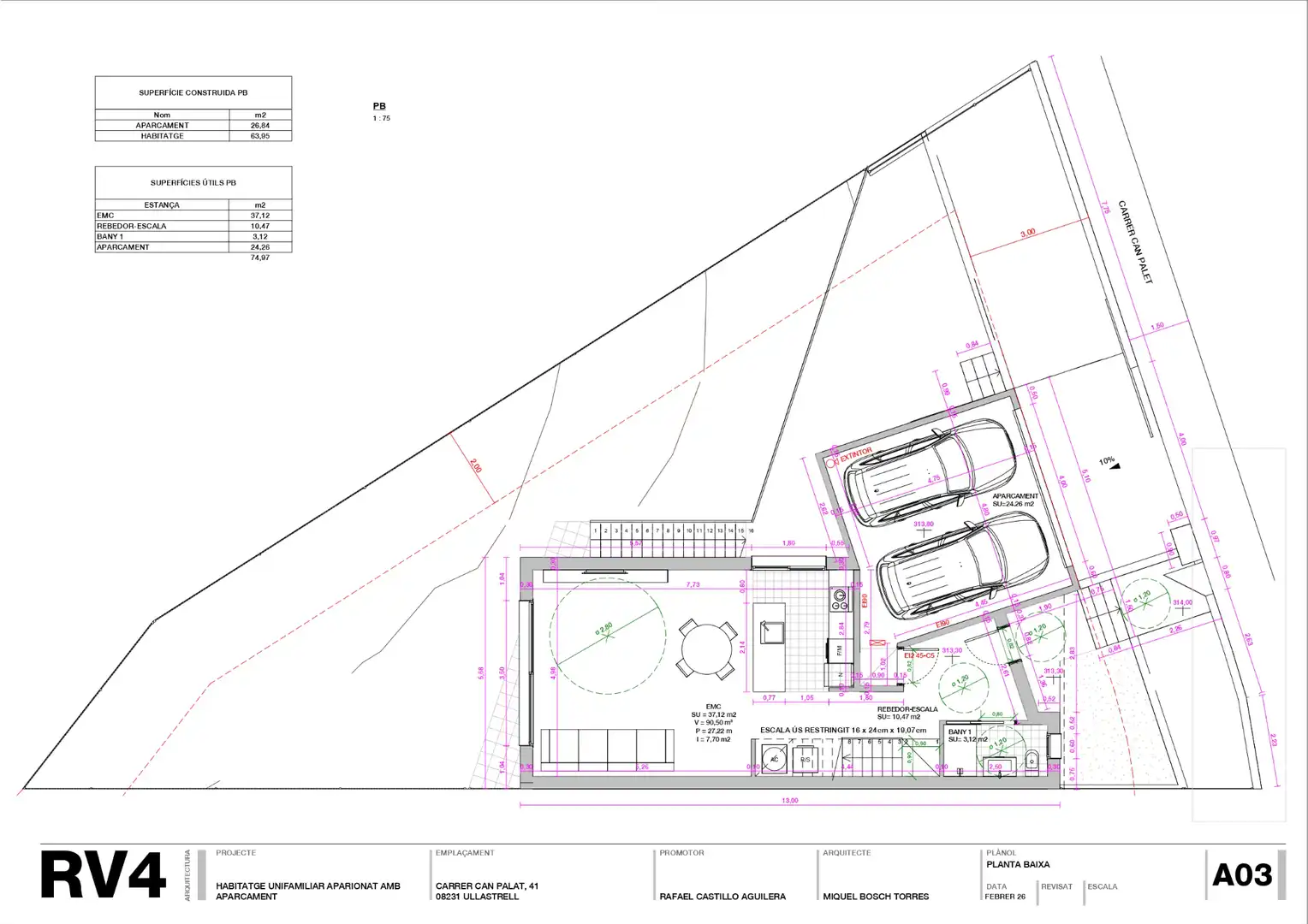 Detached homes for sale in Ullastrell  with Air Conditioner, Heating and Private garden
