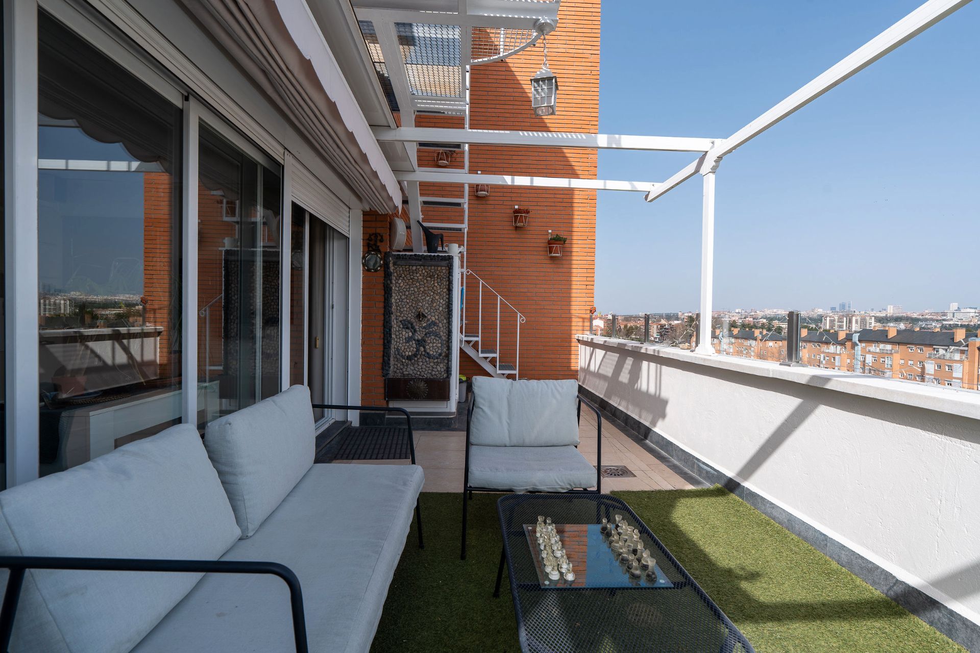 Terrace of Attic for sale in  Madrid Capital  with Air Conditioner, Heating and Terrace