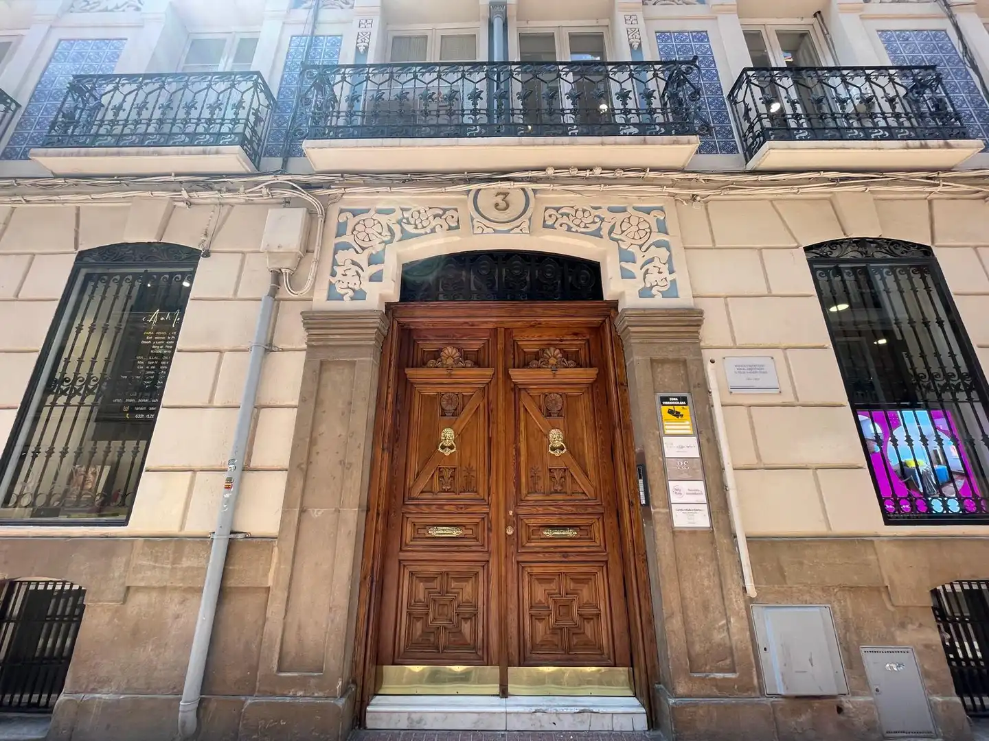 Vista exterior de Apartamento de alquiler en Zaragoza con Aire acondicionado, Calefacción y Parquet