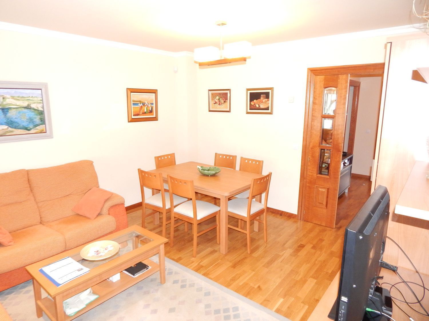 Dining room of Flat to rent in Ávila Capital  with Heating, Terrace and Storage room