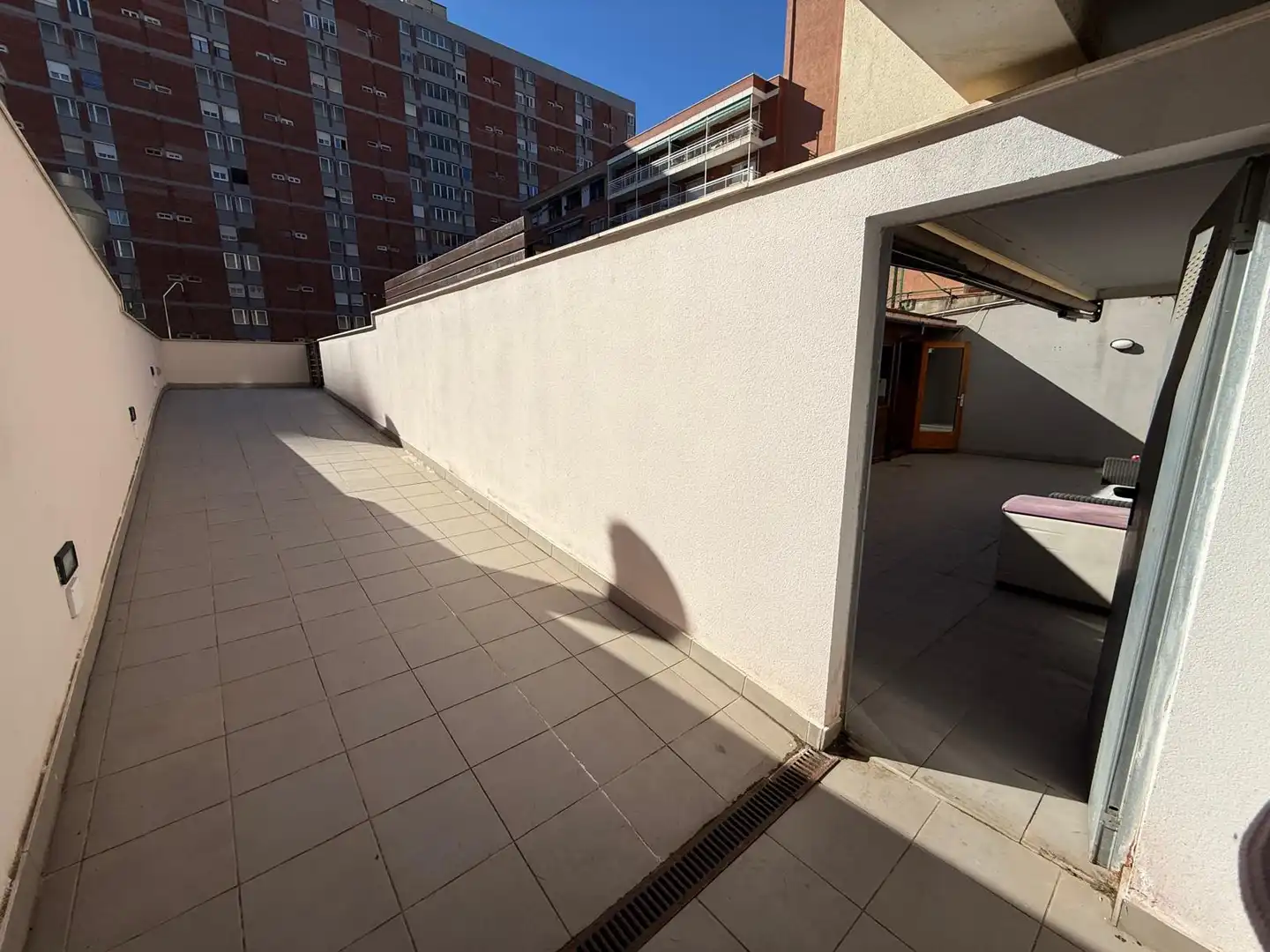 Terrace of Flat for rent in Barcelona  with Air Conditioner, Heating and Parquet flooring