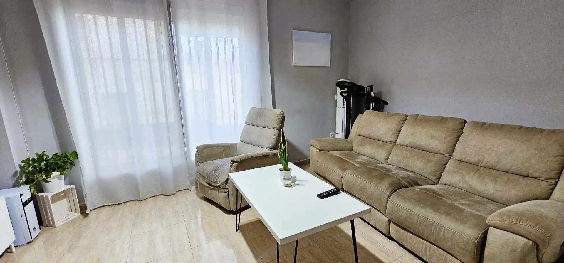 Wohnzimmer von Maisonette zum Verkauf in Totana mit Klimaanlage, Terrasse und Möbliert