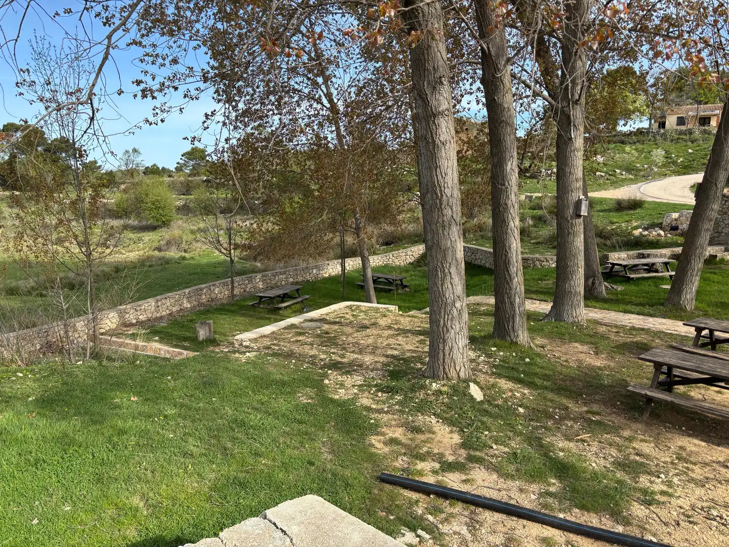 Terraza de Finca rústica en venta en Confrides con Jardín privado