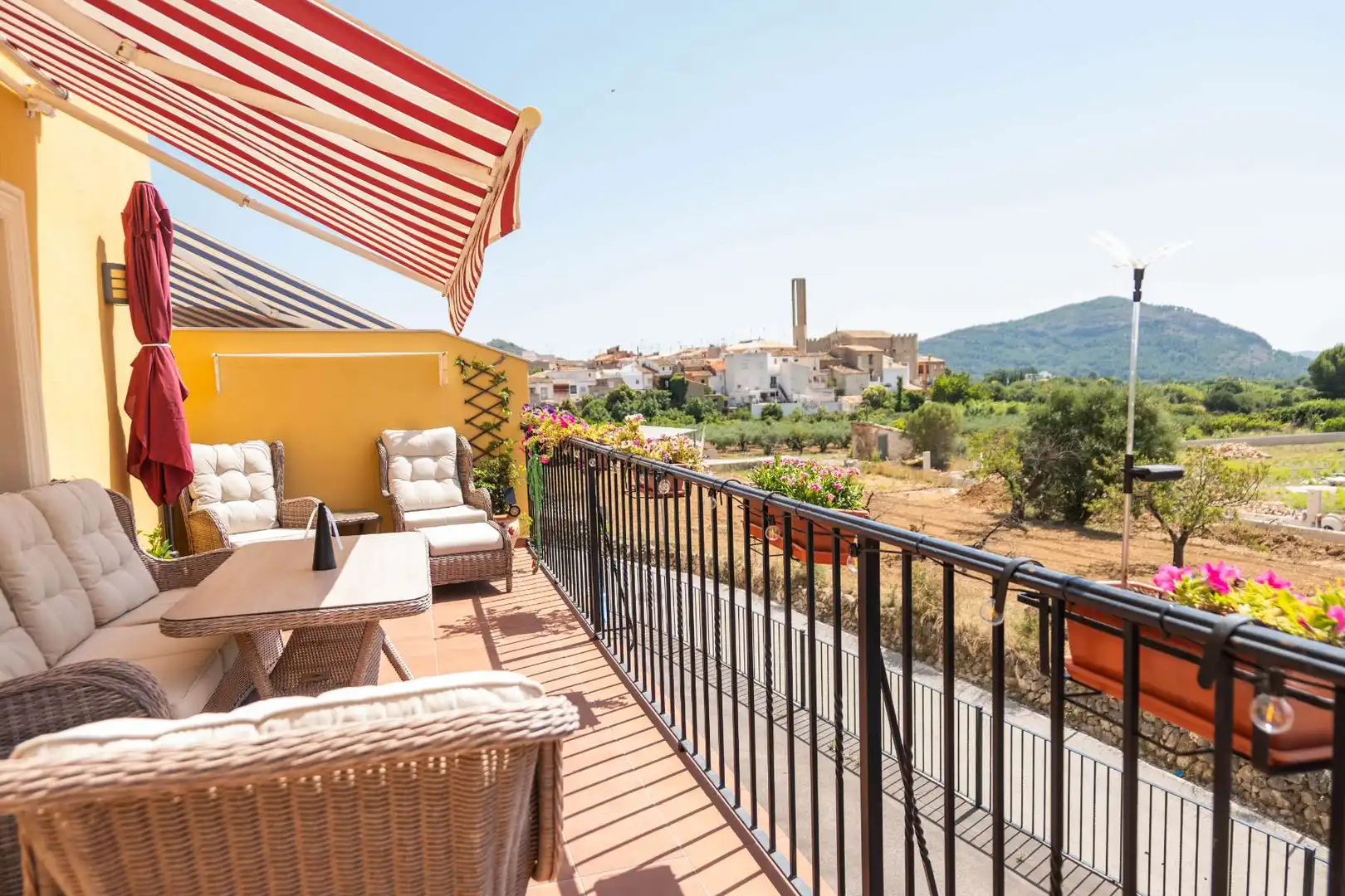 Terraza de Casa adosada en venta en Murla con Terraza, Amueblado y Piscina comunitaria
