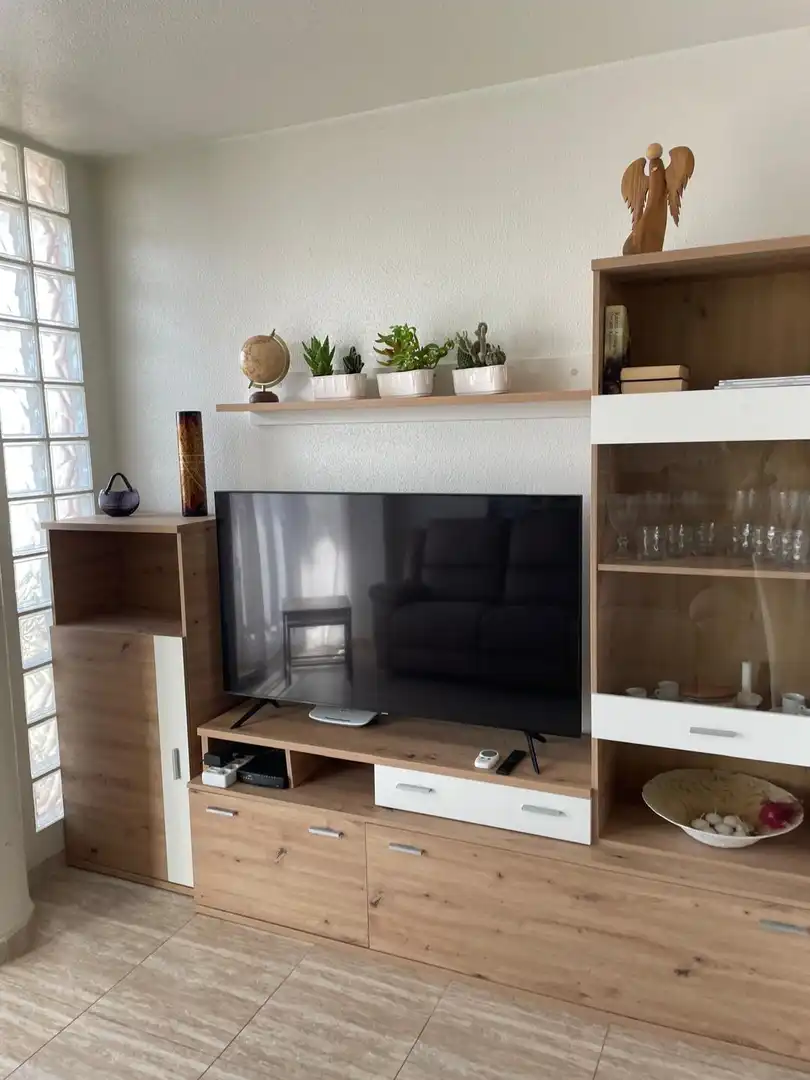 Wohnzimmer von Wohnung zur Miete in Águilas mit Möbliert und Balkon