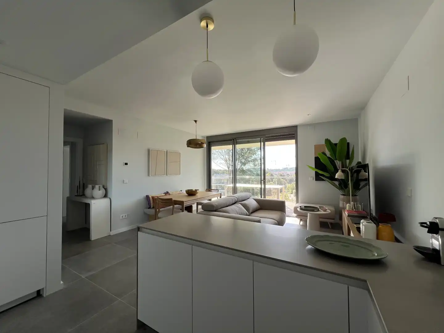 Küche von Wohnung zur Miete in Salou mit Klimaanlage, Heizung und Terrasse